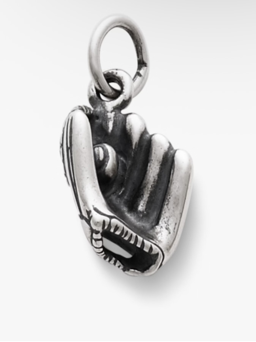 James Avery Silver Baseball Glove Bracelet Charm
